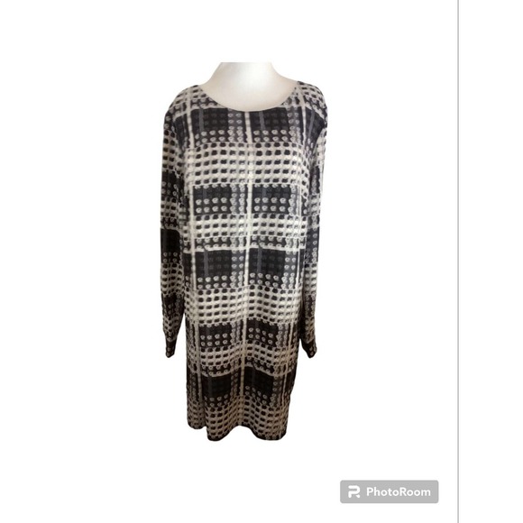 THAKOON For Designation Mod 60'S Look CARNABY STREET Dress L Shift A Line - Picture 12 of 12